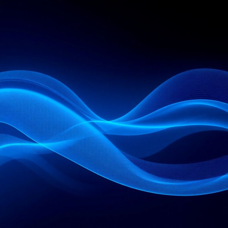 Abstraktni gradient v indigo barvah, ki nakazuje pretok podatkov